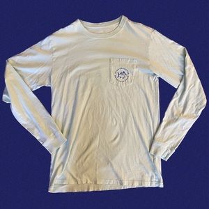 Teal Southern Tide Long Sleeve Shirt